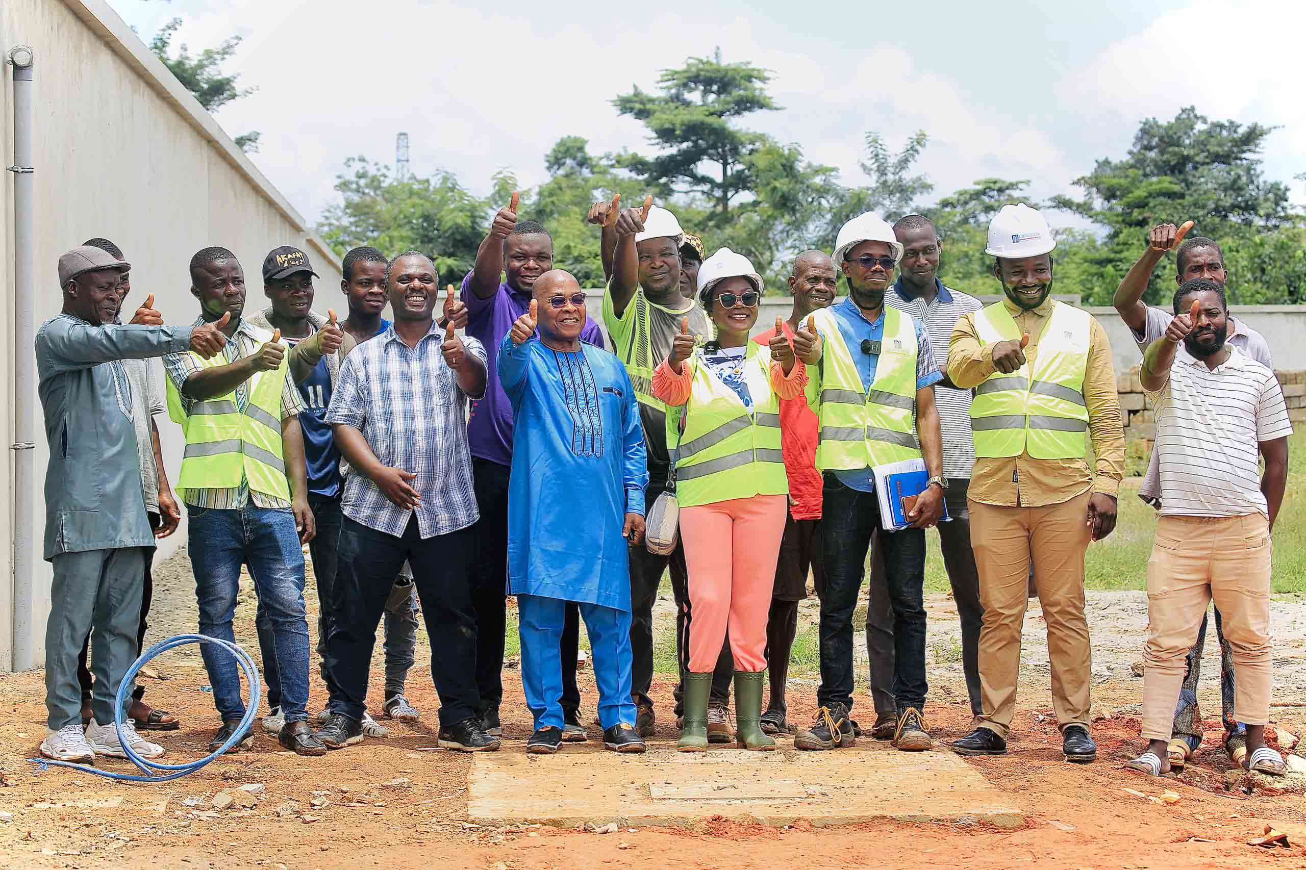 Action sociale : Yamoussa Coulibaly livre la 1ère phase du village Bloom de Duékoué