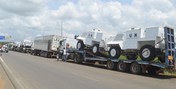 Lutte contre le terrorisme : Un convoi de matériels a quitté Abidjan pour le Mali