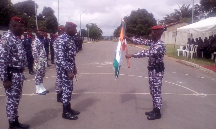 Côte d’Ivoire/Bouaké : Un nouveau commandant à la tête de la 3ème légion de la gendarmerie mobile