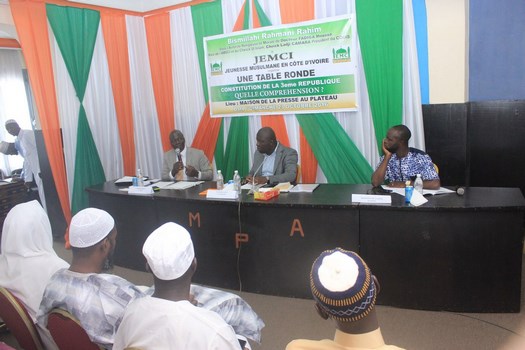 Côte d’Ivoire: La Jeunesse Musulmane  instruite sur la nouvelle constitution