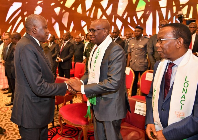 50 ans de la LONACI : le Premier Ministre Amadou Gon Coulibaly salue l’engagement d’une entreprise citoyenne dans la lutte contre la pauvreté