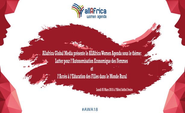 Le groupe de presse AllAfrica Global Media célèbre la Femme africaine le 5 mars 2018 à Abidjan