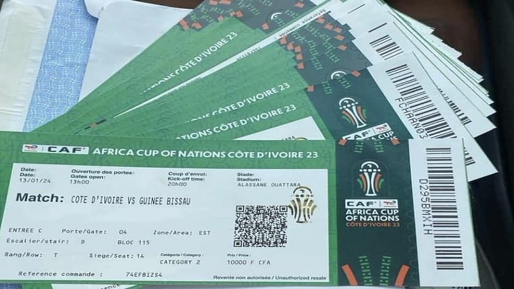 Tickets de la CAN 2023 : la CAF et le COCAN annoncent  51 points de vente