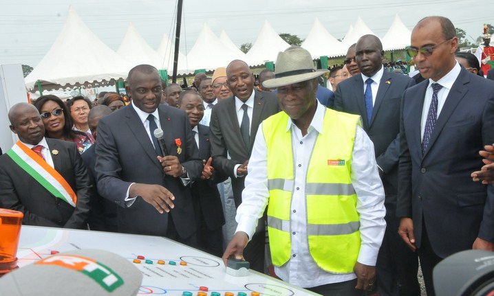 Côte d’Ivoire/Soubré : Le président Alassane Ouattara inaugure le plus grand barrage hydroélectrique