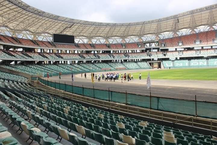 Le stade d’Ebimpé sera prêt pour la CAN 2023