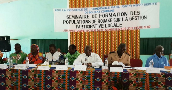 Côte d’Ivoire : Paul Koffi Koffi appelle les populations de Bouaké à participer aux actions de développement
