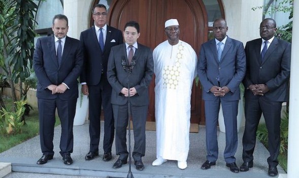 Le Chef de l’Etat a eu un entretien avec le Ministre marocain des Affaires Etrangères et de la Coopération internationale
