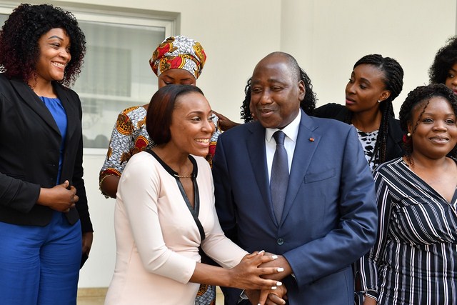 Leadership féminin : le Premier Ministre ivoirien, Amadou Gon Coulibaly, salue l’engagement de ses filleules au service de la collectivité