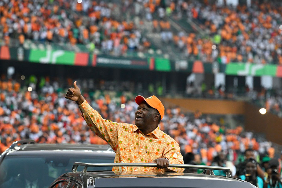 CAN 2023: Le Président Alassane Ouattara donne le coup d'envoi, après une cérémonie d'ouverture haut en couleurs