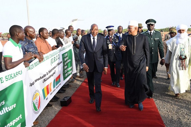 Zone Economique Spéciale (ZES)/Sikasso-Korhogo-Bobo-Dioulasso (SKBO): le premier ministre ivoirien, amadou gon coulibaly, a sikasso