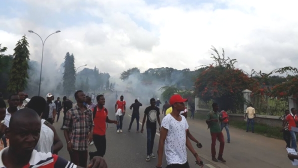 Marche de protestation: La police disperse des étudiants à Abidjan
