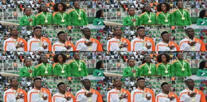 8ès Jeux de la Francophonie/Tableau des médailles: La Côte d'Ivoire classée 6ème