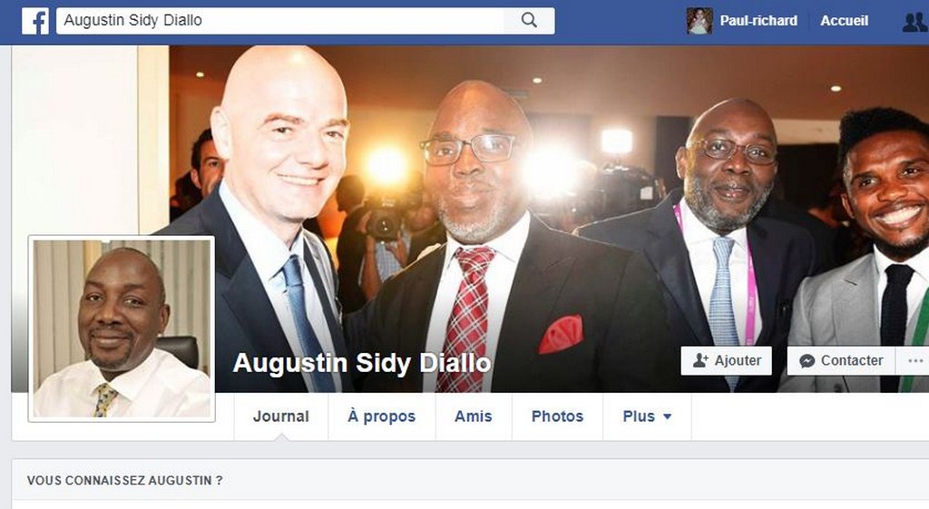 Anarque : Un faux compte facebook créé au nom du président de la FIF