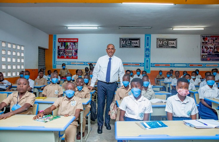 Éducation nationale: Le Premier ministre Patrick Achi a procédé au lancement de l'année scolaire 2022-2023 et de l'opération de distribution de kits scolaires