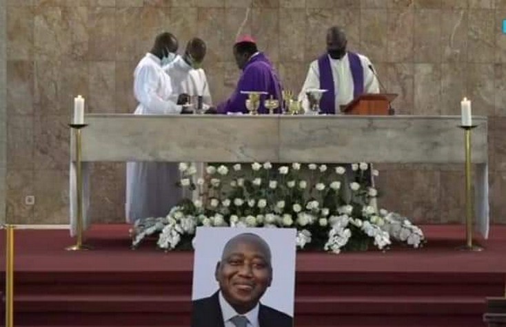 Obsèque de Gon Coulibaly : Les  ministres catholiques du gouvernement s’unissent dans la prière pour le repos de l'âme de leur illustre Patron