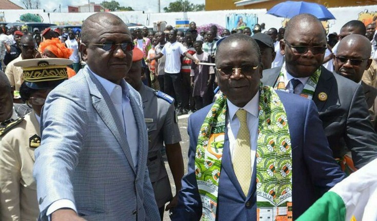 Côte d'Ivoire/Parti unifié depuis Tafiré, Hamed Bakayoko et Ahoussou Jeannot appellent les fils d'Houphouët Boigny au rassemblement et la paix