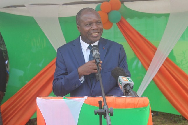 Toikeusse Mabri , président de l’UDPCI, désormais porte-parole de son parti « à titre exclusif »