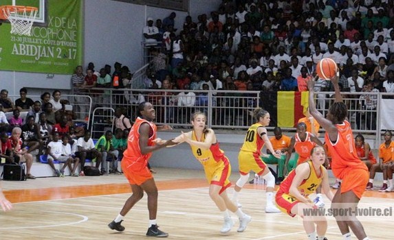 8es Jeux de la Francophonie/Basketball Féminin: La Côte d’Ivoire s’incline face à la Wallonie Bruxelles