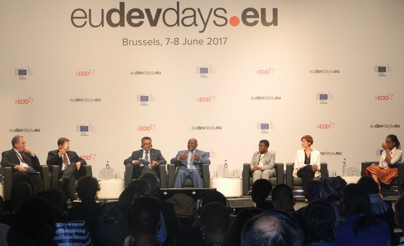 Le vice-Président DUNCAN Représentant le Chef de l’Etat à la 11ème édition des Journées Européennes du Développement à Bruxelles