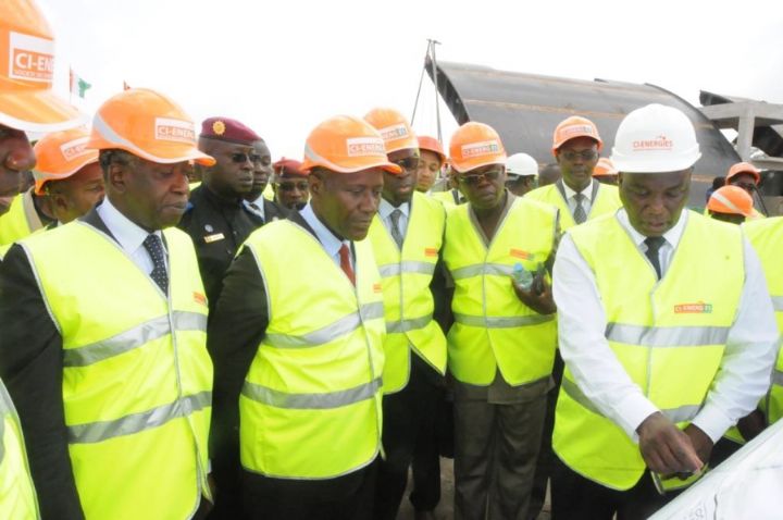 Énergie/ Infrastructures: le premier ministre visite le chantier du barrage de Soubré