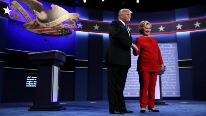 Présidentiel américaine / Maison Blanche: Trump et Clinton s’affrontent dans un débat tendu