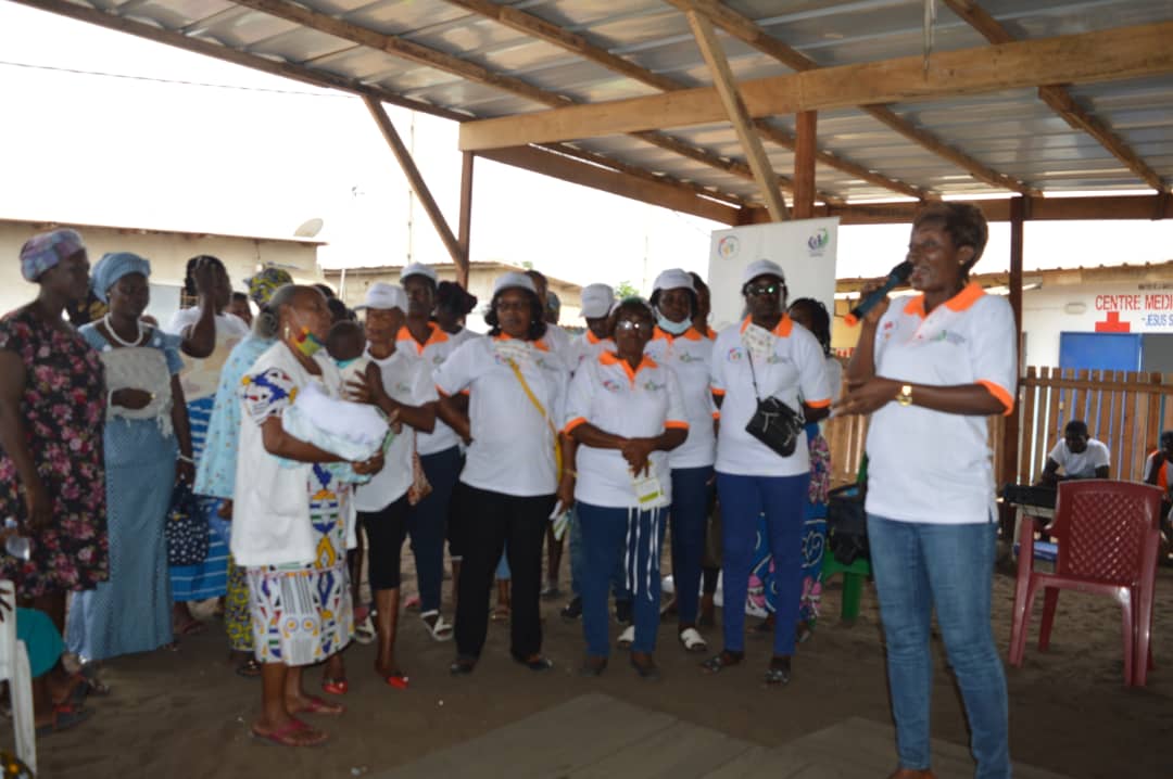 Port-Bouët : une centaine de femmes enceintes et allaitantes sensibilisées sur les avantages de l’allaitement maternel exclusif