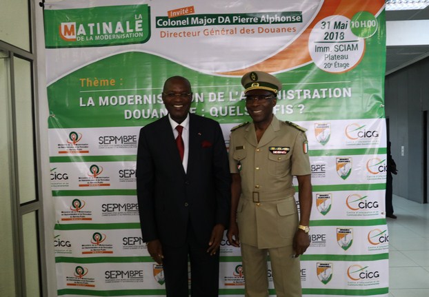 Côte d’Ivoire/3e édition de la Matinale de la Modernisation : Le DG des Douanes annonce les grandes réformes de l’administration douanière