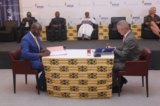 Côte d’Ivoire : AMSA assurance  et l’Hôpital Américaine de Paris signe un partenariat