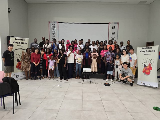 L'Institut King Sejong d’Abidjan célèbre l’alphabet coréen