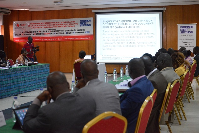 Côte d’Ivoire/Accès à l’information publique: La CAIDP  renforce les capacités de 25 représentants de la Société Civile