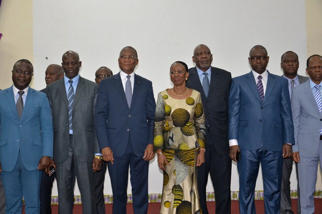 Le ministre Bruno Koné lance les activités de l’université virtuelle de Côte d’Ivoire