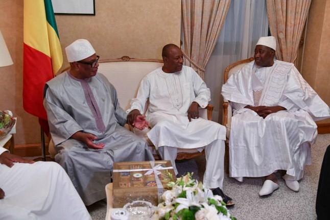 Le Premier Ministre Amadou Gon Coulibaly échange avec les présidents malien et guinéen et le Chef de la transition du Soudan