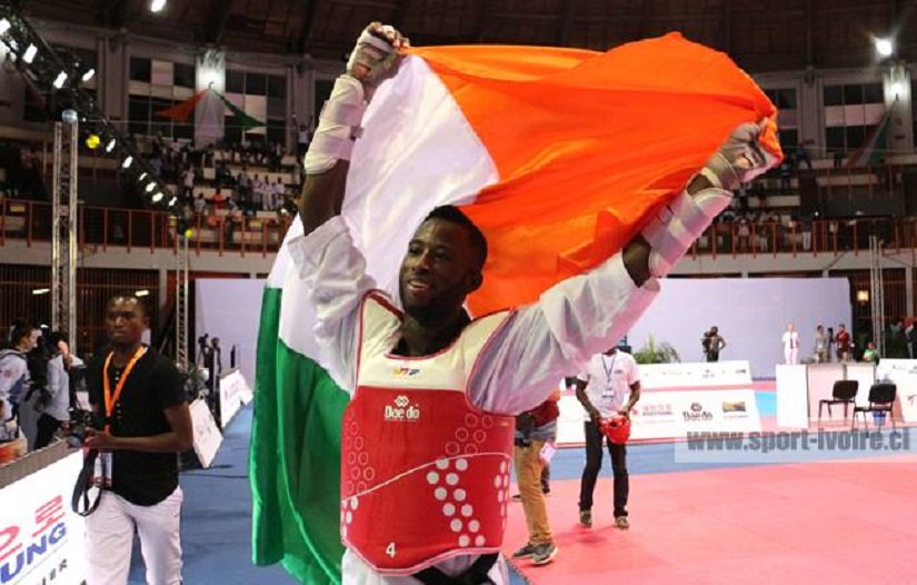 Taekwondo (finale des Grands prix): Cissé Cheick remporte l’or dans la catégorie des -80Kg