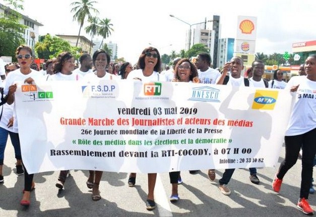 Célébration à Abidjan de la 26è journée de la liberté de la presse