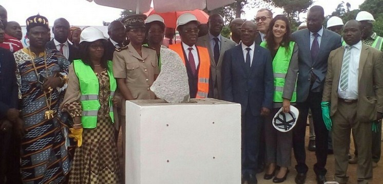 Projet de la construction de l'agence régionale de la Nouvelle PSP Côte d'Ivoire : Aka Aouélé lance les travaux de l'agence régionale de Bouaké