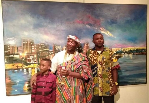 Célébration des 30 années de peinture de Oussou Justin : L’environnement et les grandes figures de l’histoire contemporaine mis en évidence