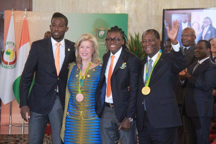 Côte d’Ivoire : Ouattara récompense les athlètes ivoiriens médaillés aux JO 2016