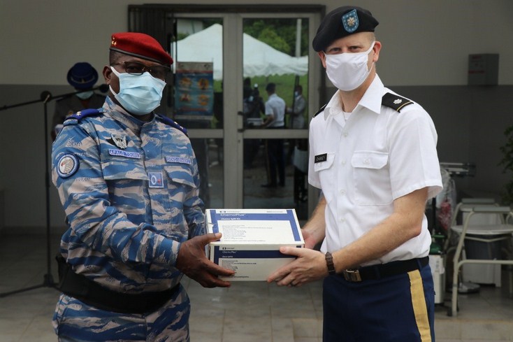 Côte d'Ivoire: Don du gouvernement des Etats-Unis au Service de Santé des Armées