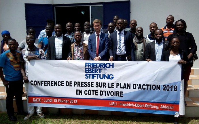 Côte d’Ivoire : La fondation Friedrich-Ebert-Stiftung dévoile son plan d’action 2018 avec des innovations majeures