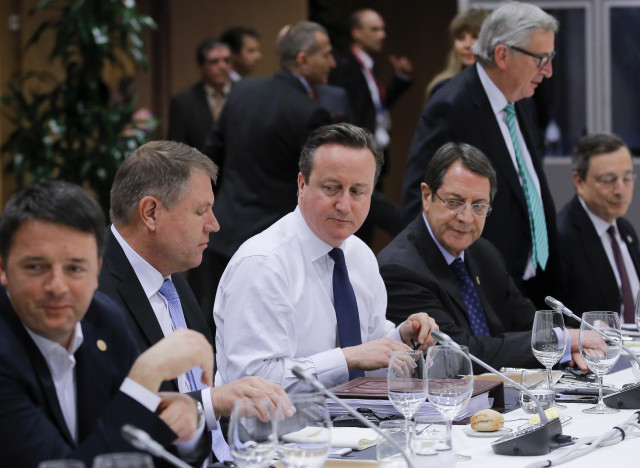 Brexit au menu du dernier dîner européen "pas facile" de David Cameron