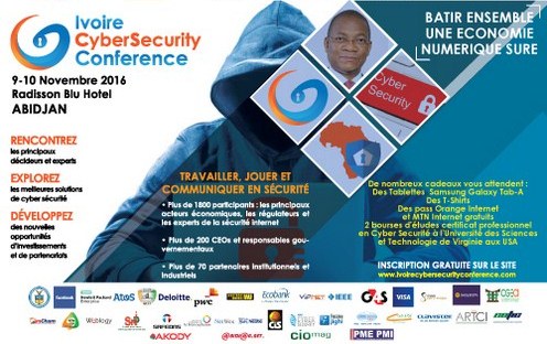 Côte d’Ivoire/NTIC : Ivoire Cyber Security Conférence s’ouvre du 9 et 10 novembre 2016
