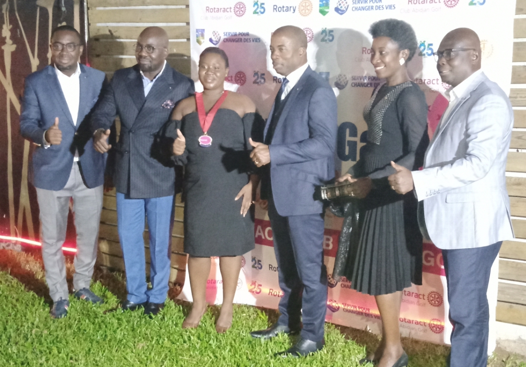 Gala de charité : le Rotaract Club Abidjan Golf mobilise plus de 2 millions de FCFA