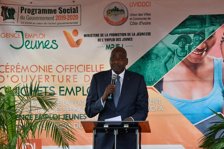 Emploi jeunes : « Les Guichets Emploi représentent 500 000 opportunités pour les jeunes », a indiqué le Premier Ministre Amadou Gon Coulibaly