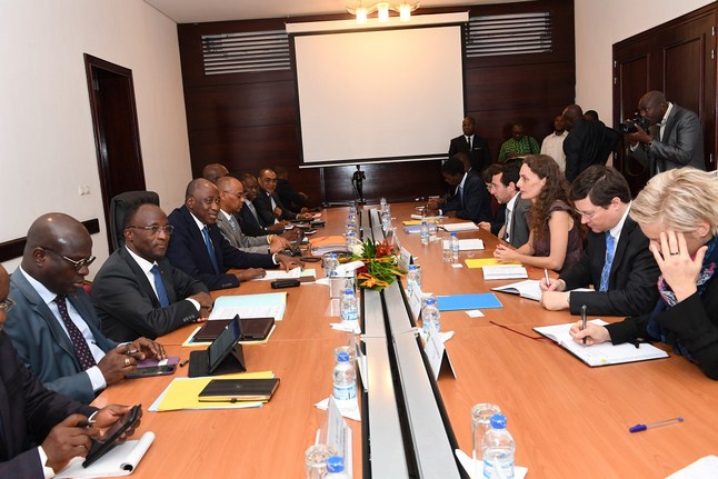 Le Premier Ministre ivoirien, Amadou Gon Coulibaly, échange avec le Fonds Monétaire International