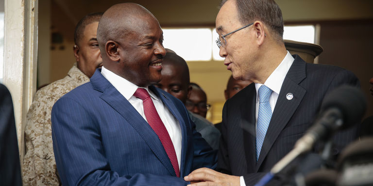 Onu: Ban Ki-moon annonce un « dialogue inclusif » au Burundi