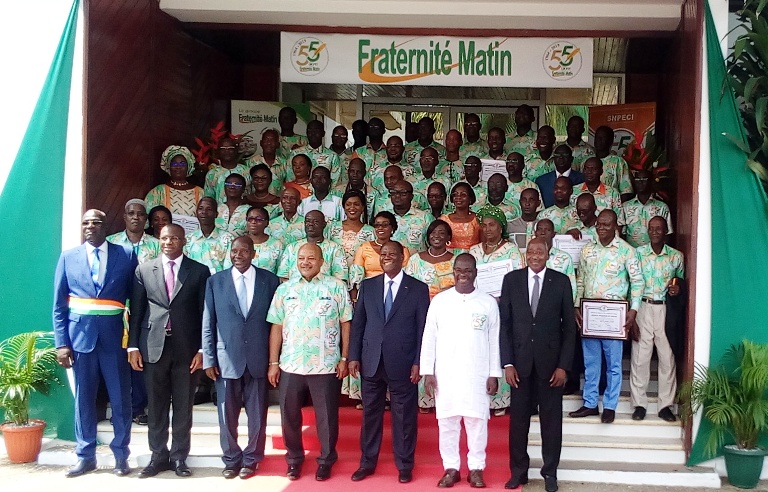 Côte d'Ivoire: Ouattara salue les 55 années « de qualité et de professionnalisme » de Fraternité Matin