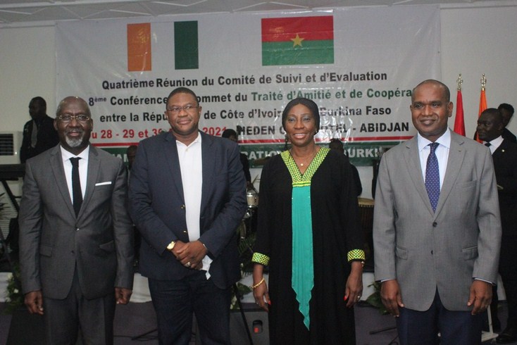 Traité d’amitié et de Coopération : Dîner offert à la délégation Burkinabé par le gouvernement ivoirien