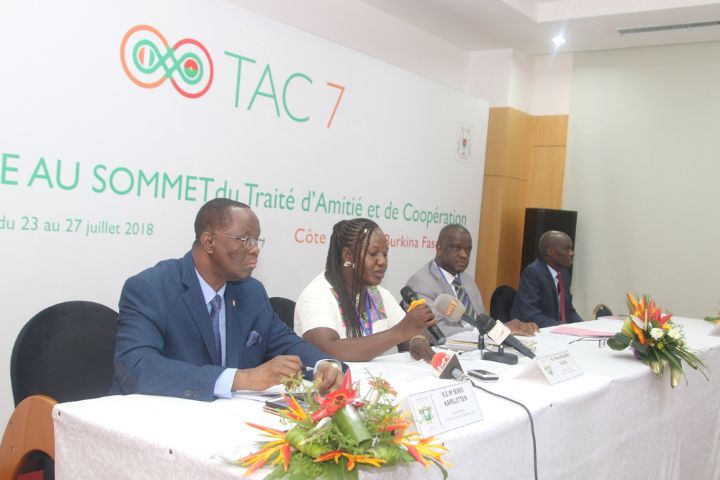 Ouverture des travaux de la réunion des experts du 7ème Sommet du Traité d’Amitié et de Coopération Cote d’Ivoire-Burkina Faso