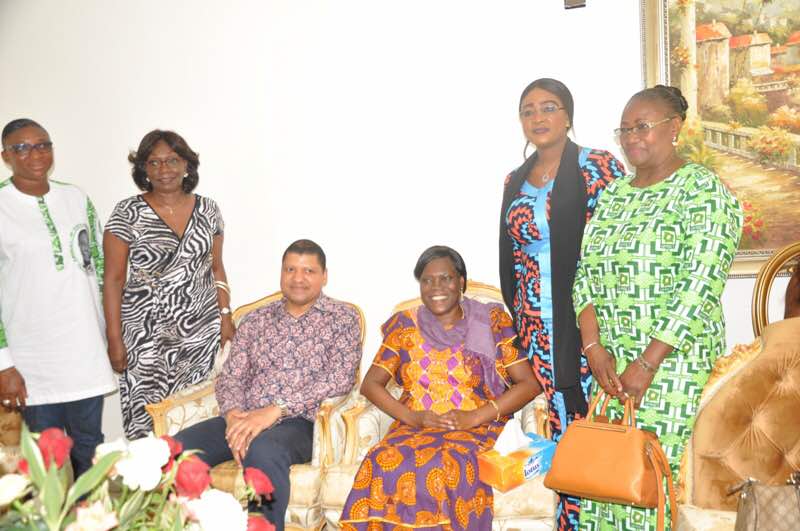 Jean-Louis Billon et des cadres du PDCI chez Simone Gbagbo