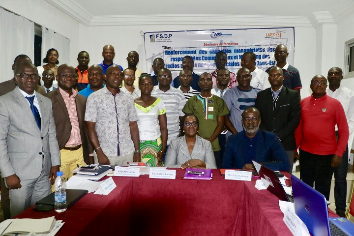 Abengourou : Management et marketing: le  FSDP finance la formation des acteurs des radios privées non commerciales